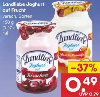 Netto Marken-Discount Landliebe Joghurt auf Frucht Angebot