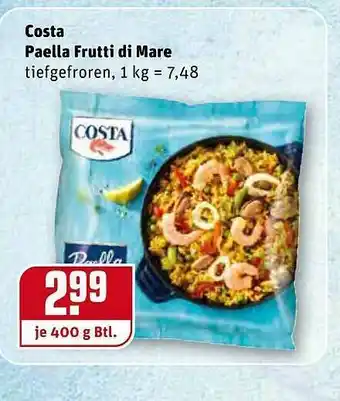 REWE Kaufpark Costa Paella Frutti Di Mare Angebot