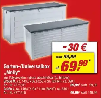 toom Baumarkt Garten-/Universalbox „Molly" Angebot