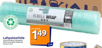 Action Luftpolsterfolie 5 m Angebot