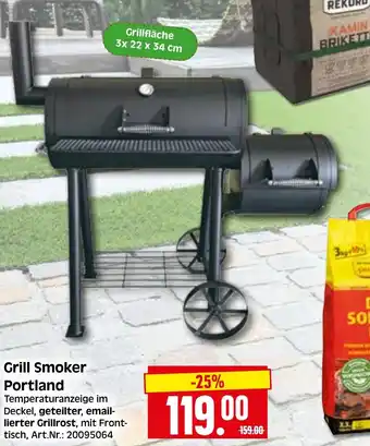Herkules Baumarkt Grill Smoker Portland Angebot