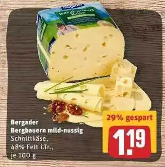 REWE Bergader Bergbauern mild-nussig Angebot