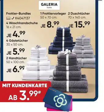 Galeria GALERIA home Frottier-Bundles Angebot