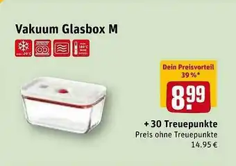 REWE Vakuum Glasbox M Angebot