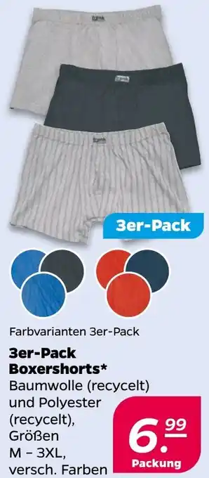 NETTO 3er-Pack Boxershorts Angebot