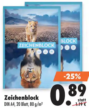 Mäc Geiz Zeichenblock Angebot