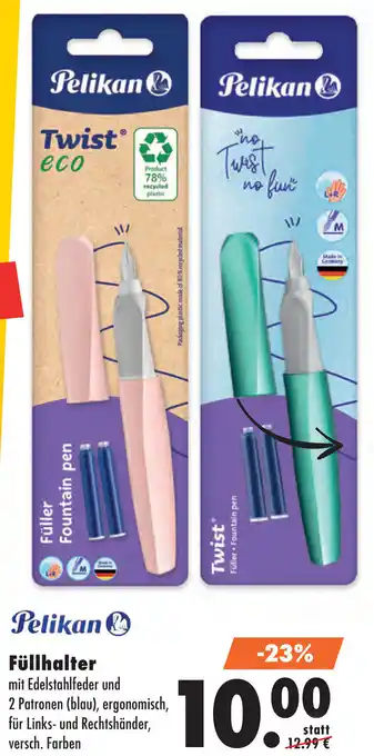 Mäc Geiz Pelikan Füllhalter Angebot