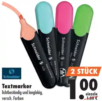 Mäc Geiz Schneider Textmarker Angebot