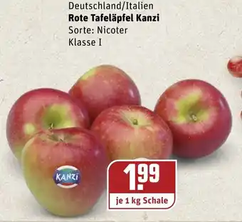 REWE Rote Tafeläpfel Kanzi 1kg Angebot