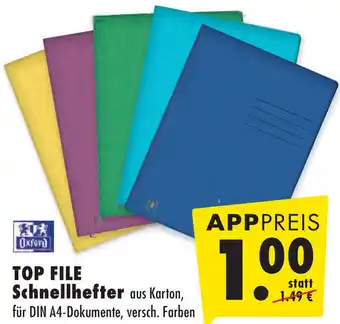 Mäc Geiz Oxford TOP FILE Schnellhefter Angebot