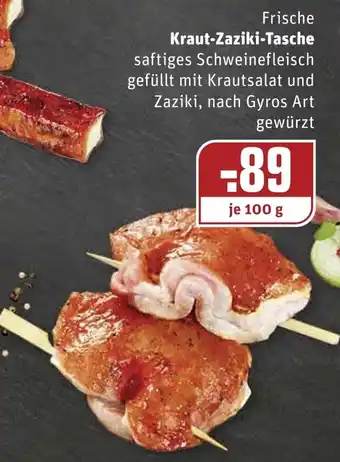 REWE Frische Kraut Zaziki Tasche 100g Angebot