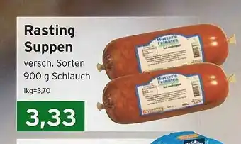 CAP Markt Rasting Suppen Angebot