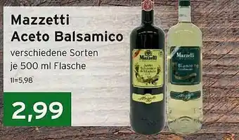 CAP Markt Mazzetti Aceto Balsamico Angebot