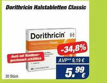 Easy Apotheke Dorithricin Halstabletten Classic Angebot