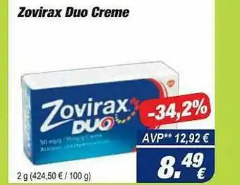 Easy Apotheke Zovirax Duo Creme Angebot