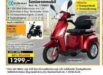 Norma24 Econ-way Seniorenmobil Angebot