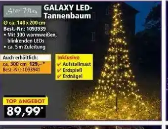 Norma24 Star Max Galaxy Led-tannenbaum Angebot