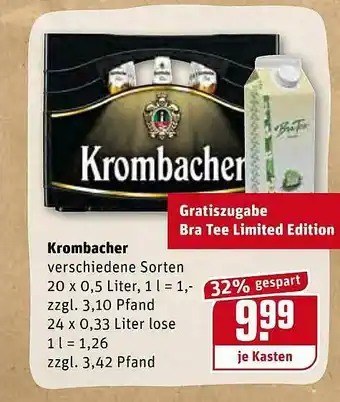 REWE Krombacher Angebot