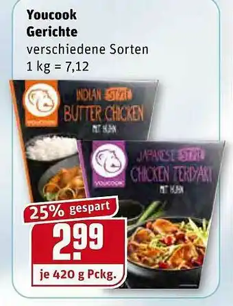 REWE You Cook Gerichte Angebot