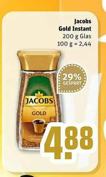 REWE Kaufpark Jacobs Gold Instant Angebot