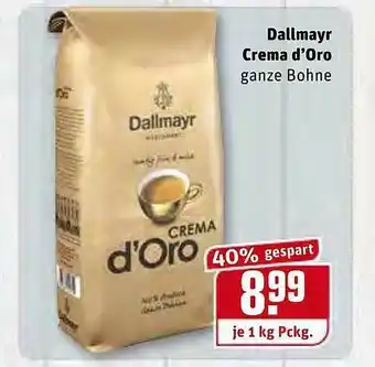 REWE Kaufpark Dallmayr Crema D'oro Angebot