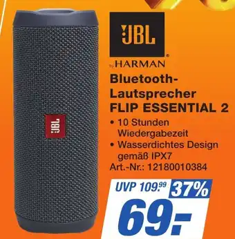 Expert Technomarkt JBL Bluetooth- Lautsprecher FLIP ESSENTIAL 2 Angebot