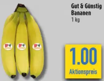 diska Gut & Günstig Bananen 1kg Angebot