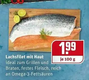 REWE Kaufpark Lachsfilet Mit Haut Angebot