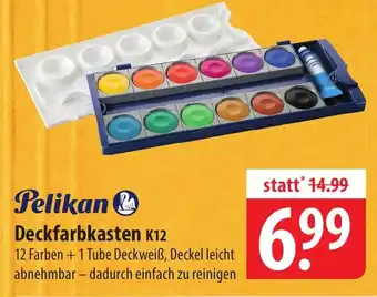 Famila Nord Ost Pelikan Deckfarbkasten K12 Angebot