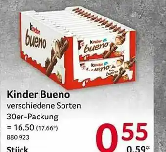 Selgros Kinder Bueno Angebot