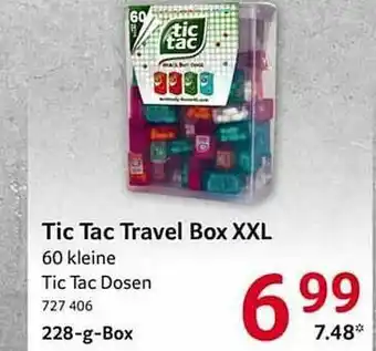 Selgros Tic Tac Travel Box XXL Angebot