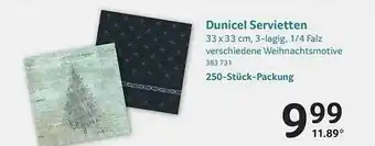 Selgros Dunicel Servietten Angebot