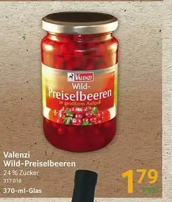 Selgros Valenzi Wild-preiselbeeren Angebot