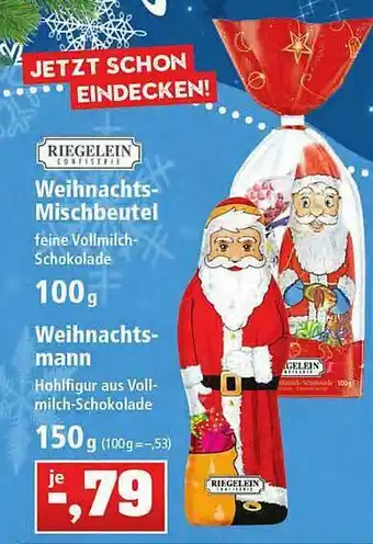 Thomas Philipps Riegelein Weihnachts-mischbeutel Oder Weihnachtsmann Angebot