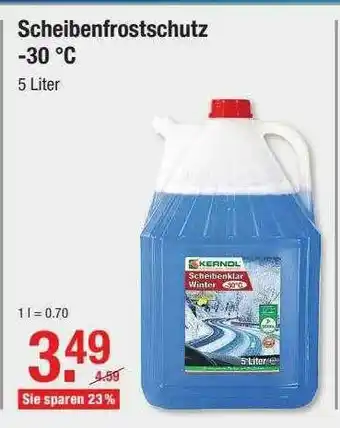 V Baumarkt Scheibenfrostschutz -30°C Angebot