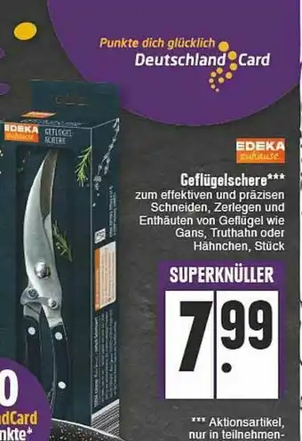 E-Center Edeka Zuhause Geflügelschere Angebot