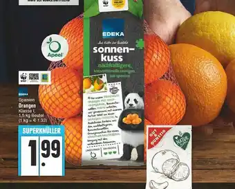 E-Center Spanien Orangen Angebot