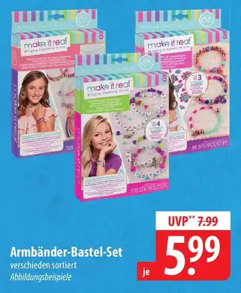 Famila Nord Ost Armbänder-Bastel-Set Angebot