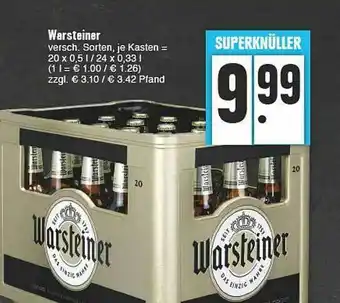 E-Center Warsteiner Angebot