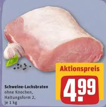 REWE Center Schweine-Lachsbraten je 1 kg Angebot