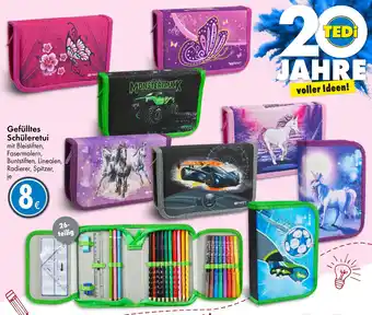 TEDi Gefülltes Schüleretui Angebot