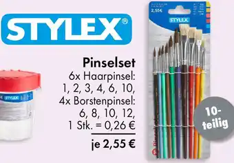 TEDi STYLEX Pinselset Angebot