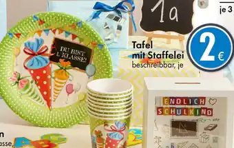 TEDi Tafel mit Staffelei Angebot