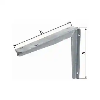 ManoMano GAH - 800703 Konsole Länge 250 mm Höhe 200 mm Stahl roh feuerverzinkt Tragfähigke Angebot