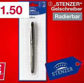 Woolworth STENZER Gelschreiber Angebot