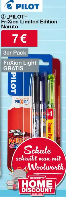 Woolworth PILOT Frixion Limited Edition Naruto Angebot
