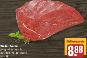 REWE Center Rinder-Braten je 1 kg Angebot