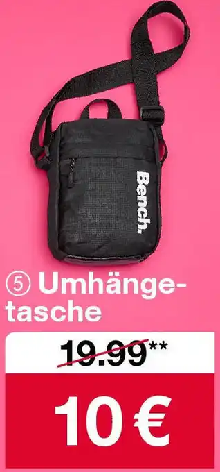 Woolworth Bench Umhängetasche Angebot