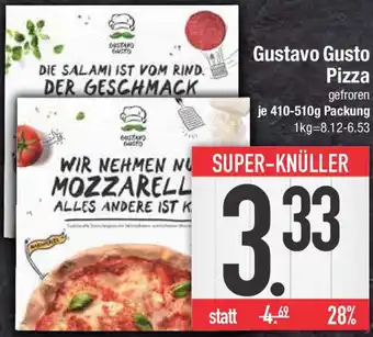 E-Center Gustavo Gusto Pizza 410-510 g Angebot