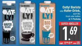 E-Center Oatly! Barista oder Hafer-Drink 1 L Angebot